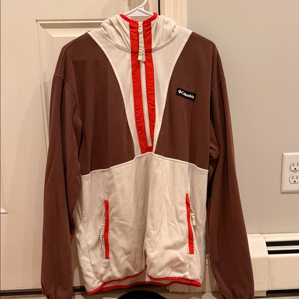 NEW Men’s Large Columbia Fleece Pullover